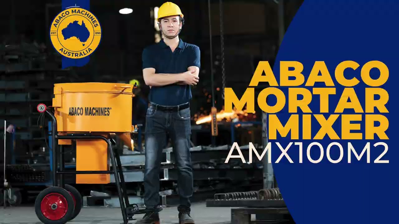 ABACO MORTAR MIXER M2 - AMX100M2 | Concrete Mixer