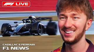 Download Lagu F1 NEWS: First Look at Cadillac on Track + Ferrari Engine MP3