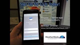 Benefits of WeatherWorks Certified Snowfall Totals
