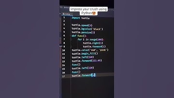 Thumbnail of Impress your crush using Python Code ❤️