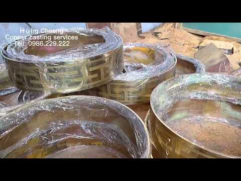 Video Bọc đồng chân cột nhà gỗ. Tell: 0986229222 - youtube