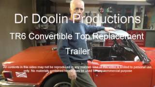 Dr-Doolin Triumph TR6 Convertible Top Trailer