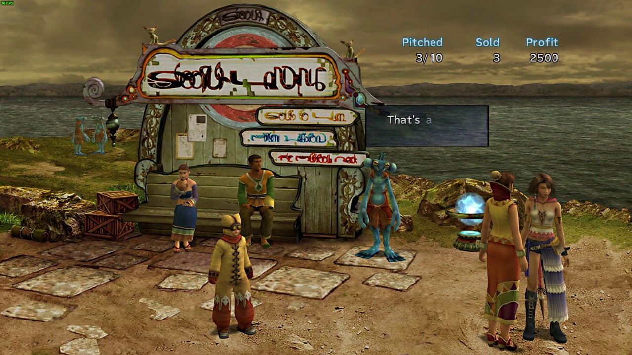 Final fantasy X2 : (pc) : part 33 : Selling tickets