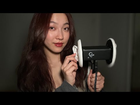 ASMR Extremely Breathy Whispers & Ear Blowing, Slow Latex Glove Sounds 👂🏼✨ You Will Tingle So Hard!!