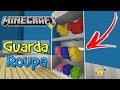 ⭐️Como fazer Closet e Guarda Roupa no Minecraft❕