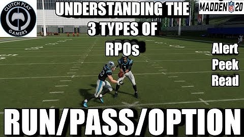 Madden 20: Learn Everything You Need to Know About RPOs(Run/Pass/Option)