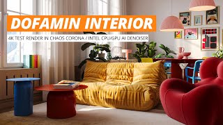 Dofamin Interior | 4K Render in Corona