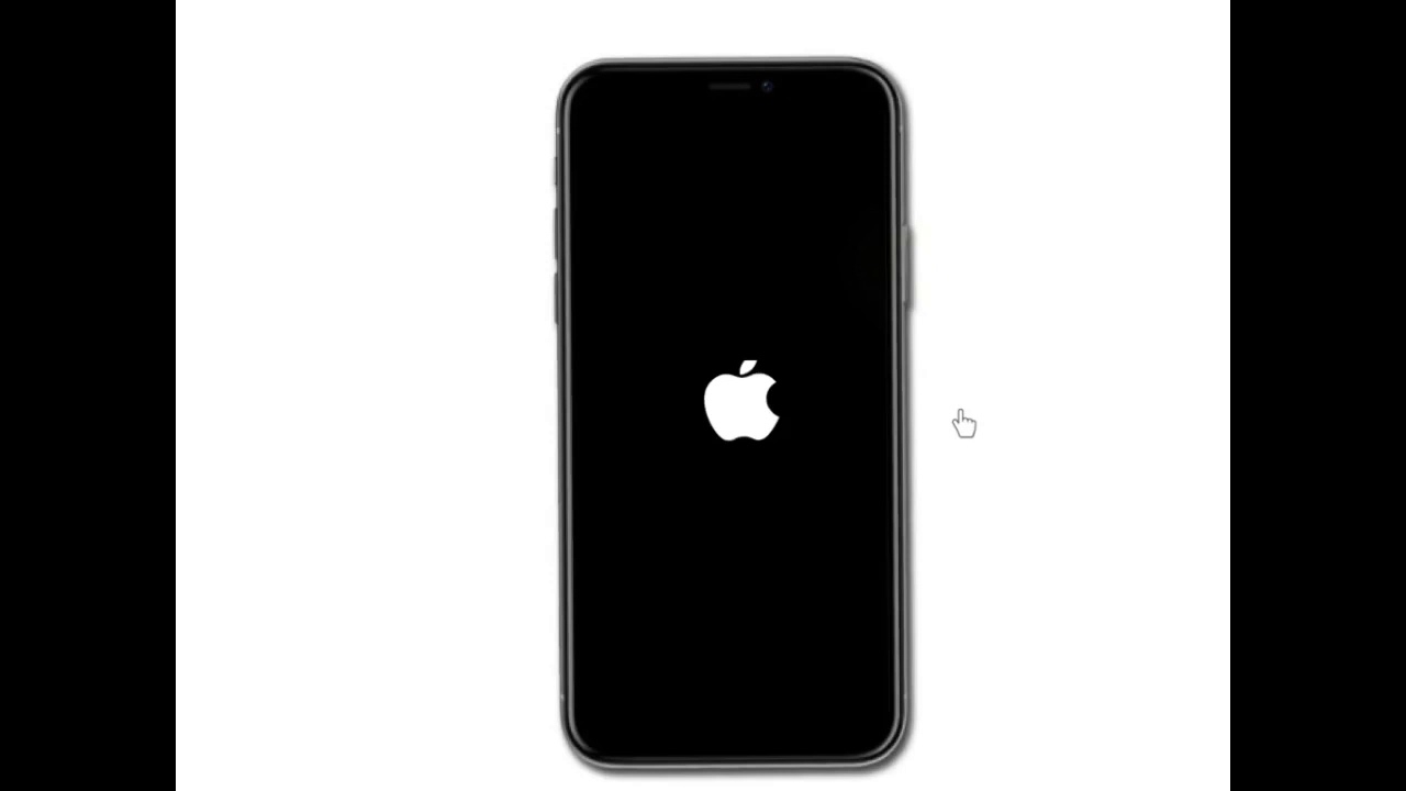 How To Force Restart The Stuck iPhone Logo: X/XR/XS/11 - YouTube