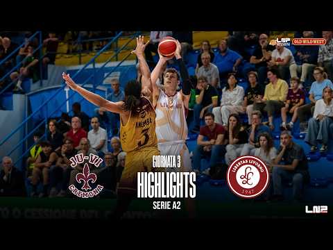 Ferraroni Juvi Cremona-Libertas Livorno 1947 | HL Giornata 3 Serie A2 2026/27