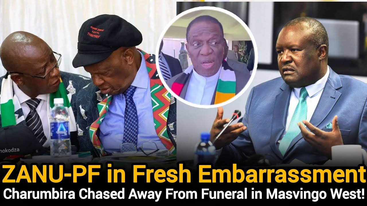 ZANU-PF in Fresh Embarrassment Charumbira Chased Away From Funeral in Masvingo West!