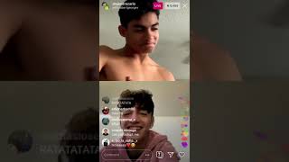 Roshaun gets naked in Alejandro’s live