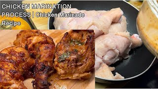 The most juicy, delicious and easy chicken marinade recipe you can make fast! | CHICKEN MARINADE