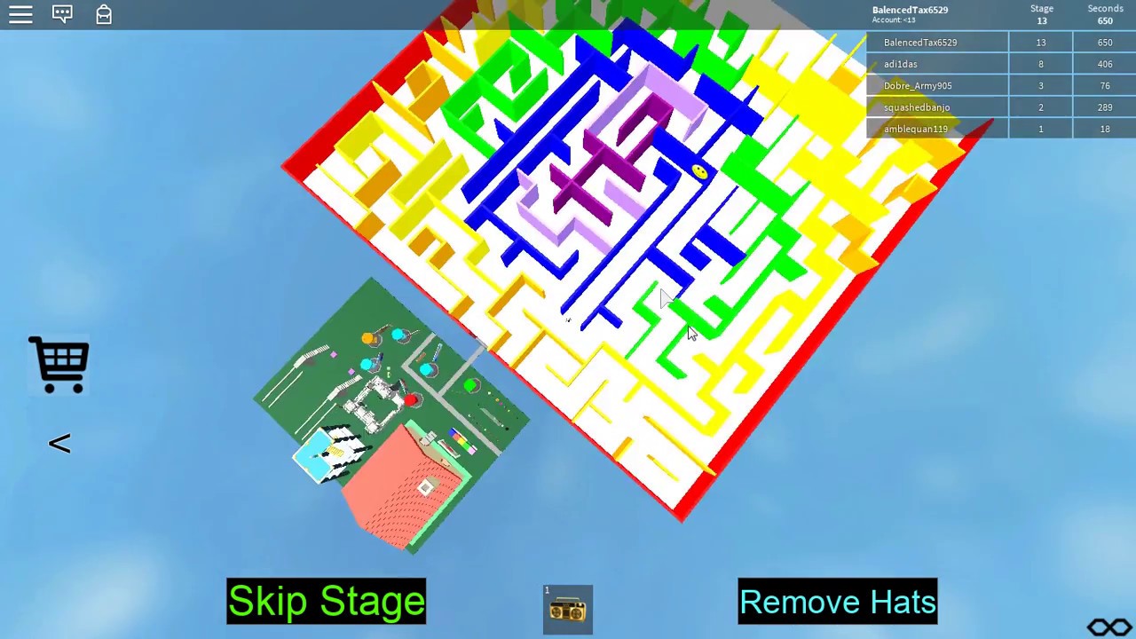 Roblox Easy Obby Maze Walkthrough - roblox obby walkthrough