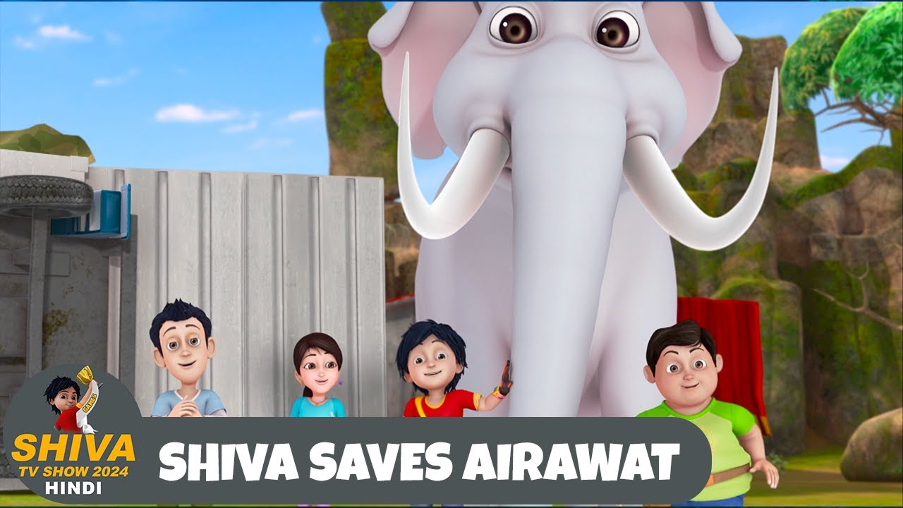 Shiva  Shiva Saves Airawant    Episode 9  Shiva TV Show 2024 Hindi