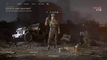 COD WW2   HEADQUARTERS IN CUSTOM MATCH GLITCH!   BEST WWII MULTIPLAYER HQ Glitch Tutorial!