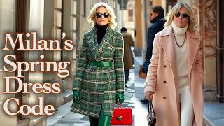 Spring 2024 Stylish Outfits: what is trending today in Milan. Italian Street Style & shopping walk