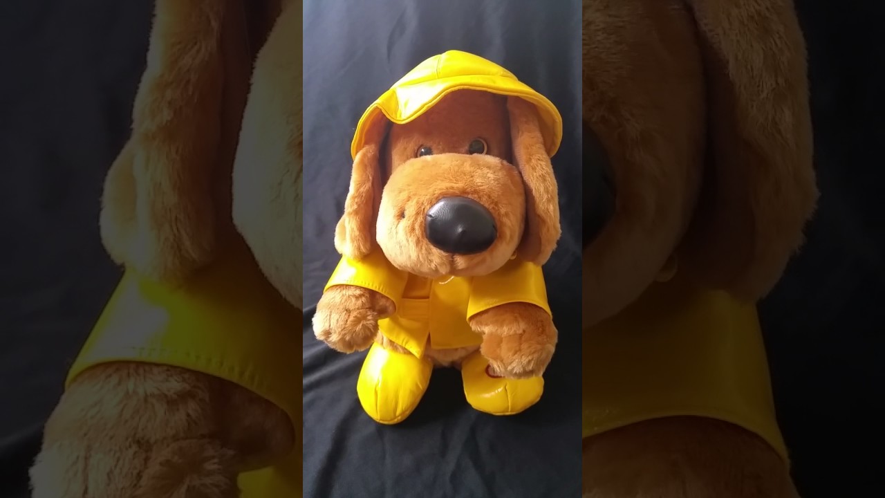 Singing In The Rain Musical Animated Plush Dog Beverly Hills Teddy Bear Co  - YouTube