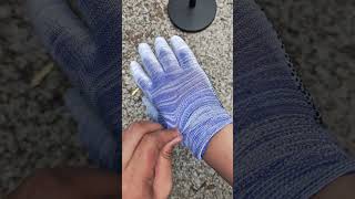 Summer gardening gloves.PU coated glove with PVC dotted #ytshorts #shortvideo #relax #youtube #video