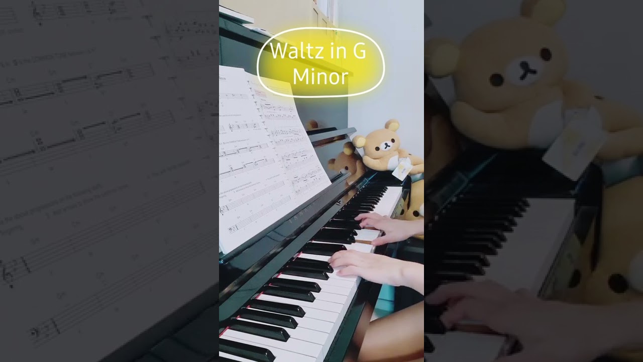 Waltz in G Minor - Alfred Adult Piano Book 2