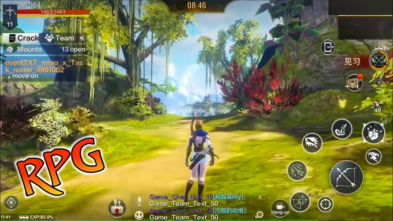 New Mmorpg Rpg Android Mmorpg Android Offline Online Offline Rpg Games Android Youtube