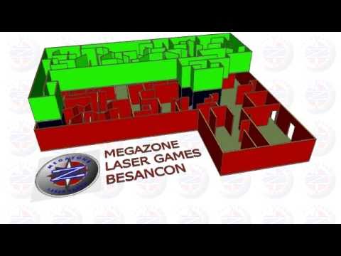 Arène du Megazone  Laser Games Besançon