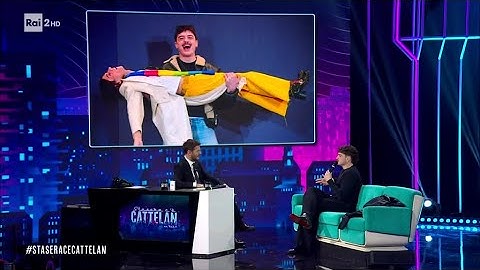 Olly su Lucio Corsi: "La sorpresa di Sanremo 2025" - Stasera c'è Cattelan su Rai2 del 18/02/2025
