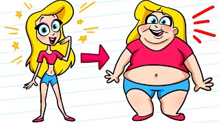 Barbara Became Fat Animated Shorts By Avocado Couple