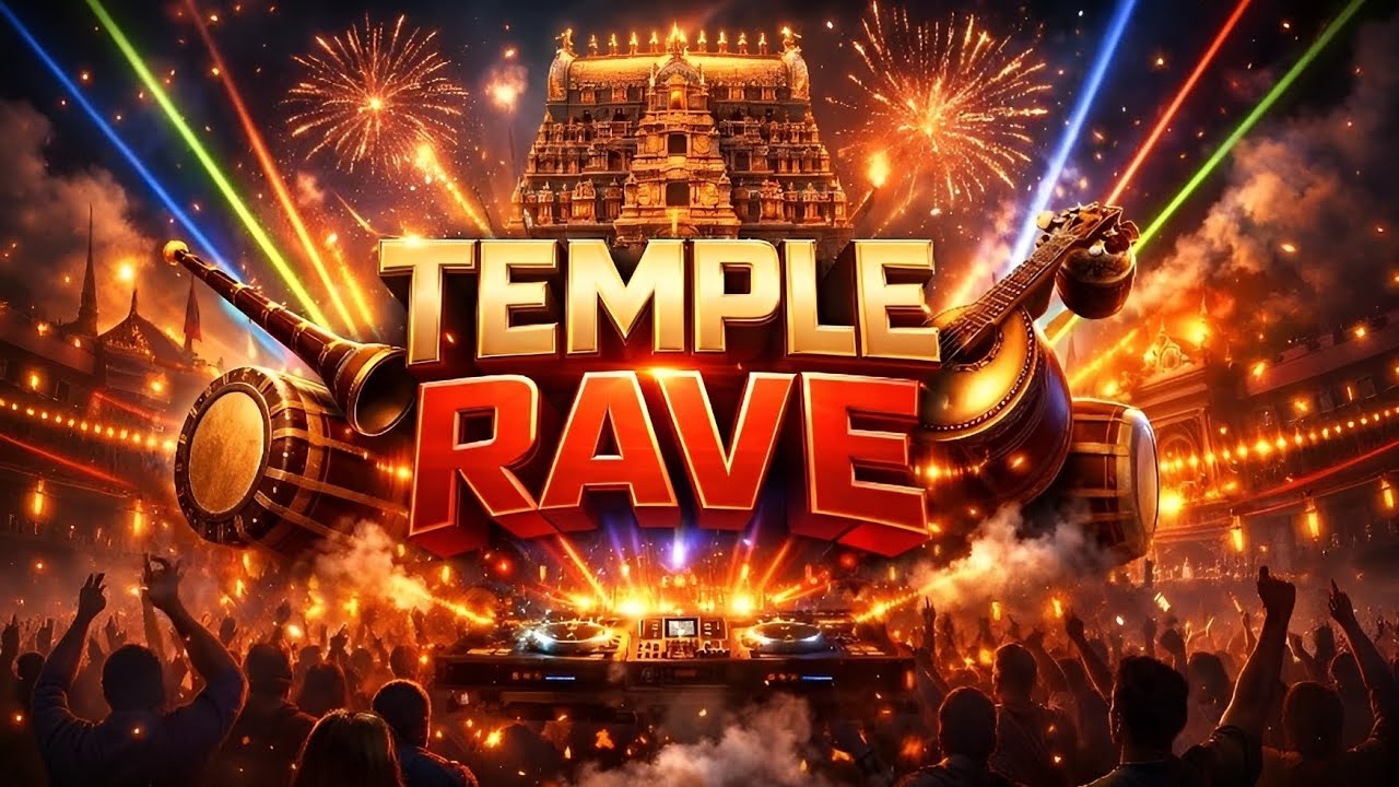 Temple Rave TEMPLE RAVE 🔱 Thiruvizha Bass Explosion | Nadaswaram EDM Kuthu Festival ...