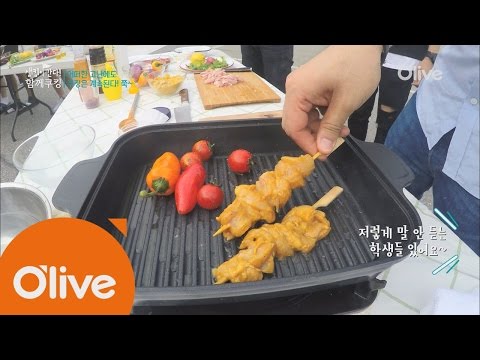 LetsCook 야외에서는 이정도가 기본! 꼬치구이 안타게 굽는 법 Tip? 160810 EP.2