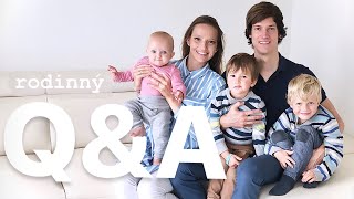 Q&A | Otázky na celou rodinu 👨‍👩‍👦‍👦+👶🏼... Další miminko? Mimi&já