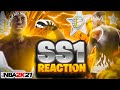 I HIT SUPERSTAR 1 IN ONE WEEK - MOST INSANE REACTION (BEST BUILD GOES SHIRTLESS) NBA 2K21