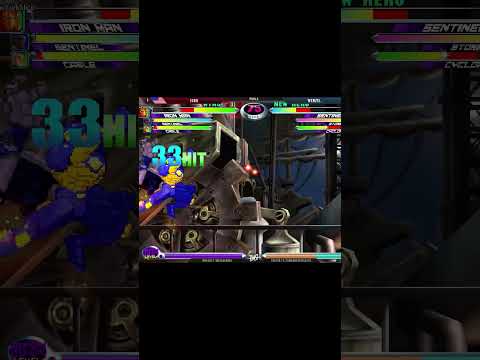 MvC2: Josh 360 - Iron Man Unfly + Scimitar to NJ Infinite to PC Combo .:9.14.24:.