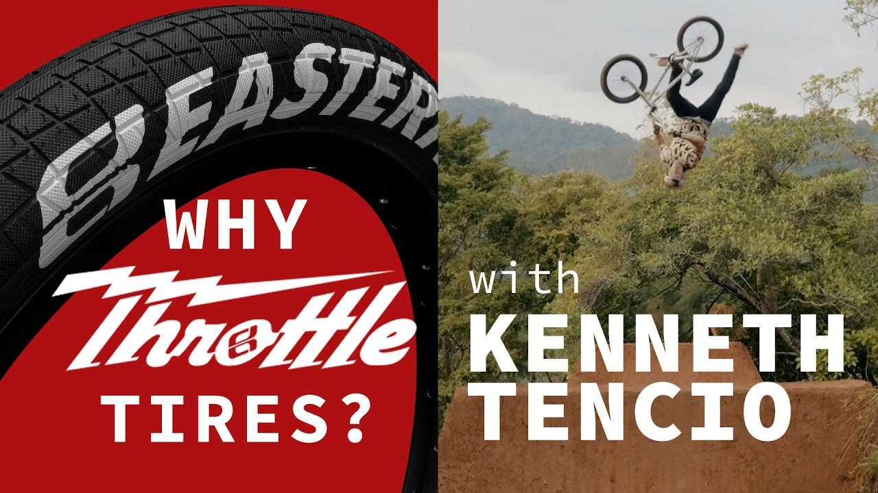 Why Pro BMX Rider Kenneth Tencio Chooses Eastern Throttle Tires for Park, Street & Dirt Riding