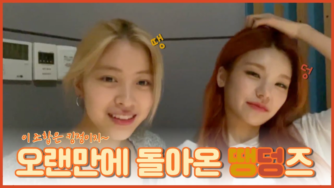 오랜만에 돌아온 땡덩 라이브 하이라이트 | ITZY 예지 류진