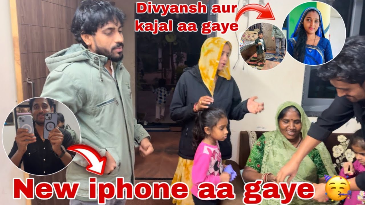 Finally Ranjit sanjay Kajal aur divyansh ko leke aa gaye😊 | Thakor’s family vlogs 