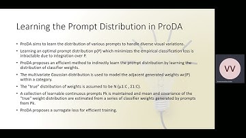 Prompt Distribution Learning | Advanced Artificial Intelligence