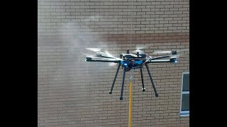 Soft Washing Cleaning Drone - Spraying Water on Tree screenshot 5
