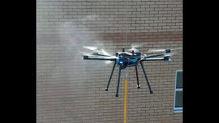 Soft Washing Cleaning Drone - Spraying Water on Tree screenshot 4