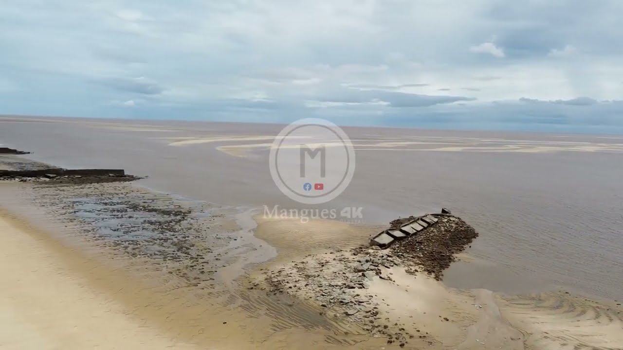 ATUALIZAÇÃO: CICLONE FREDDY PARTE 3 (PRAIA DE PONTA GEA) - Beira, Mozambique🇲🇿