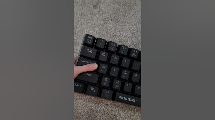 He didn't expect the second keyboard..