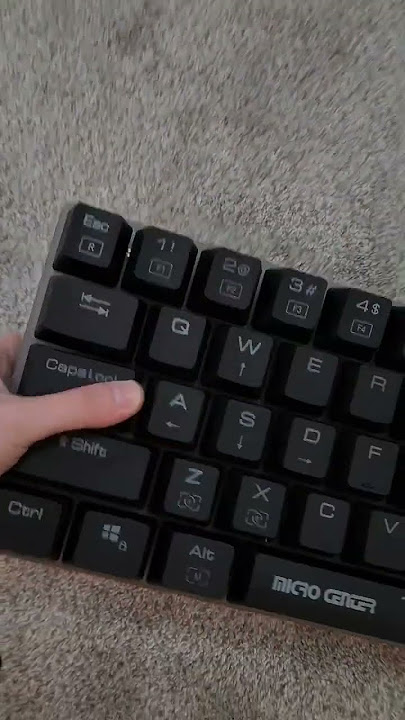 He didn't expect the second keyboard..