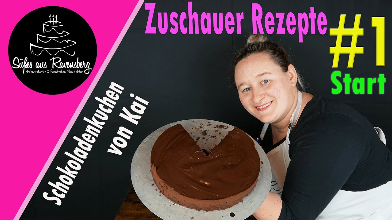 Kai`s Veganer Schokoladenkuchen 🤎 Zuschauer Rezepte START 🥰 #backen #vegan