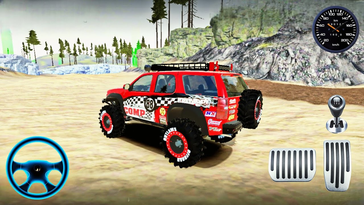 Powerful Car Offroad Adventure | Mud, Hill Climb, Stunts | Offroad Outlaws | Crazy Stunts |