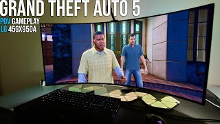 GTA 5 Enhanced First Person Gameplay on a LG 45" UltraWide OLED | LG45GX950A HDR Gameplay | RTX 5090