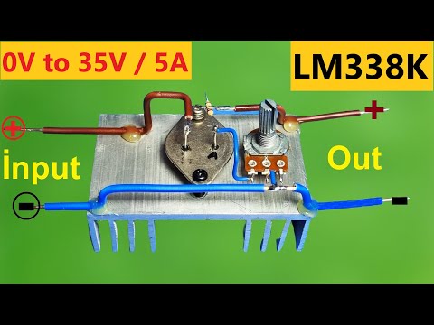 Voltage Regulator LM338K Power Supply / Constant Voltage Output
