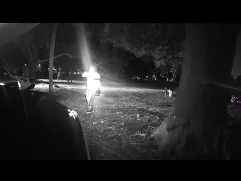 <p>The intense moment Newark Police apprehended a man wielding a knife and threatening families at a local park’s movie night event was captured on video.</p>