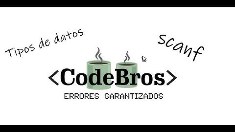 Tipos de datos  y scanf