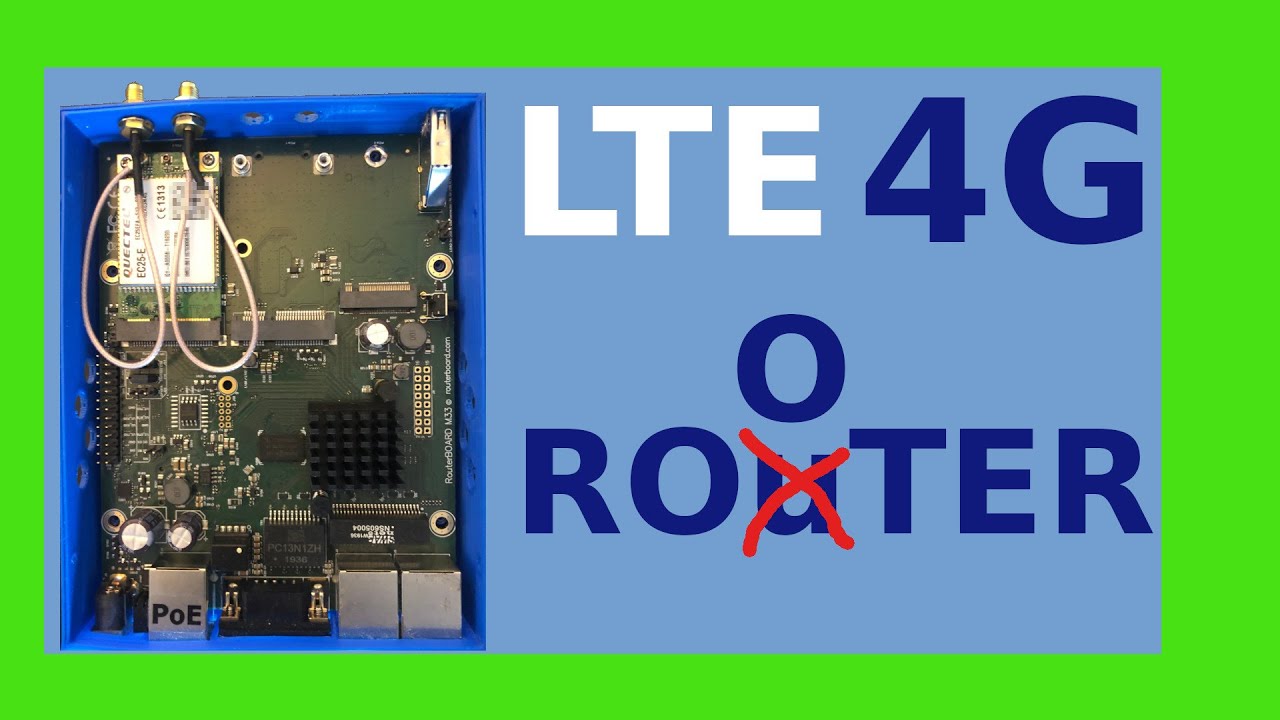 How To Make A 4G LTE Router Hotspot With Rooter And A Mikrotik How To Make A 4G LTE Router Hotspot With Rooter And A Mikrotik