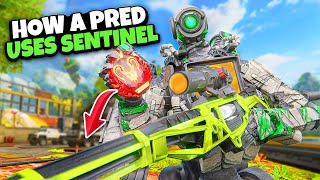 How A PREDATOR RANKED Player Uses The Sentinel... (Apex Legends)