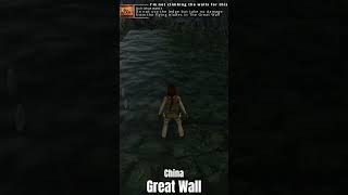 "I'm Not Climbing the Walls for This" Achievement! ⚔️ Tomb Raider II Remastered 4K #shorts